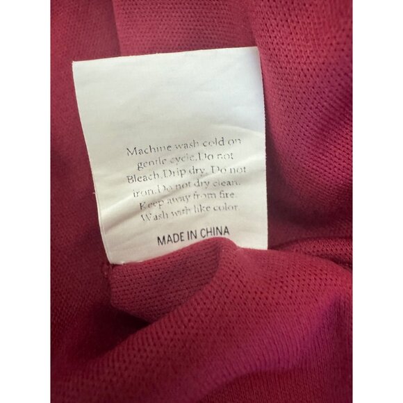 Burgundy Wine Lace Midi Dress Size 22 3X Christmas Holiday Party Wedding Plus Sz - Picture 9 of 10